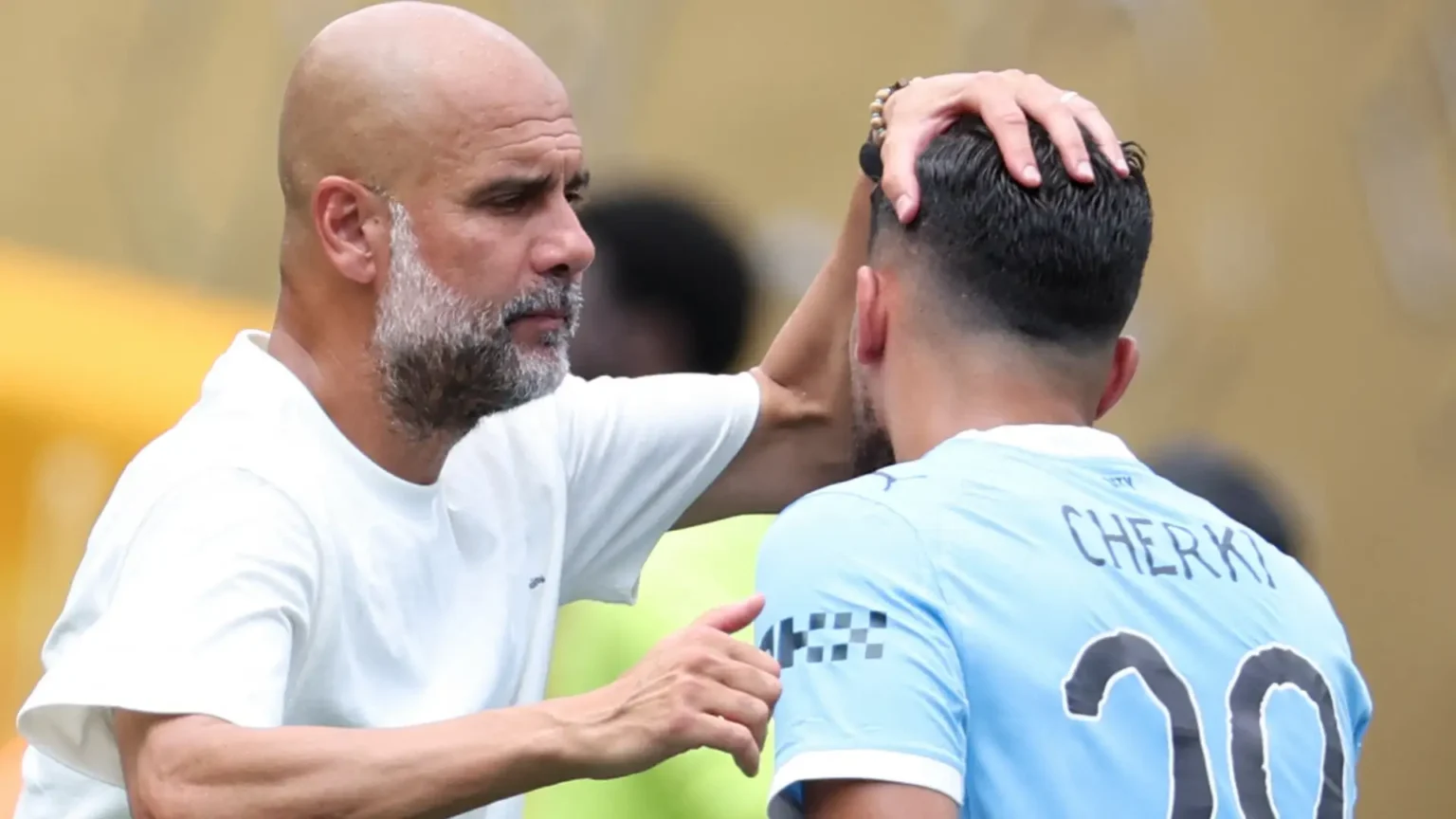 " - Guardiola encense Rayan Cherki