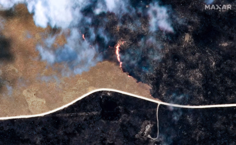 Namibie - le tourisme menacé après l’incendie dévastateur du parc d’Etosha (AP)