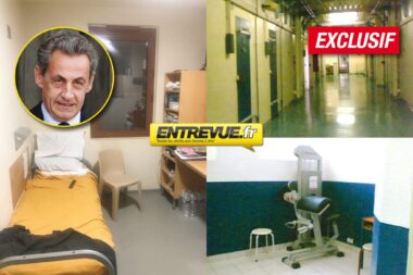 EXCLUSIF - Découvrez la cellule de Nicolas Sarkozy. Entrevue s'est infiltré dans le "carré VIP" de la prison de la Santé en caméra cachée