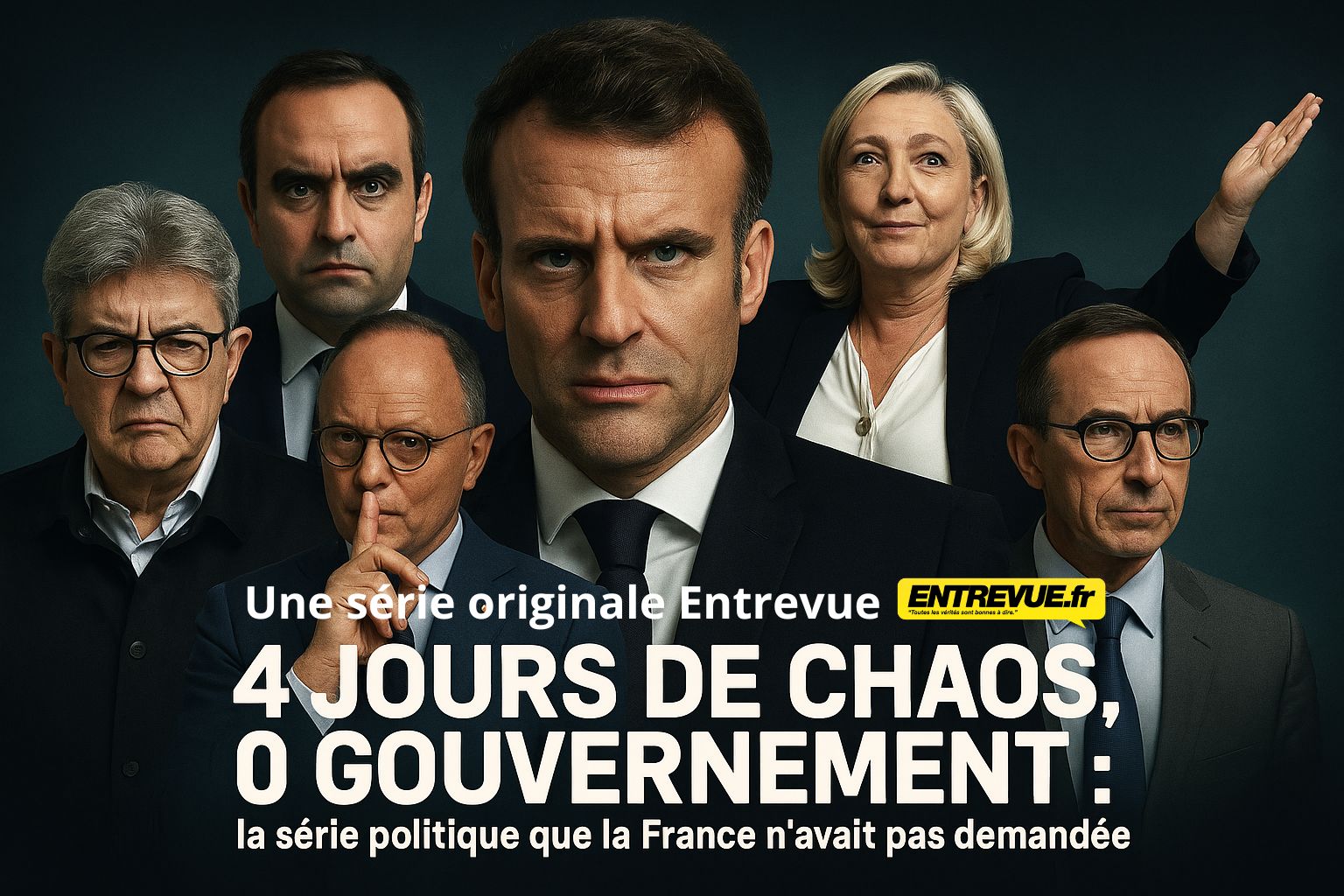 4 jours de chaos, 0 gouvenement : la série politique que la France n’avait pas demandée