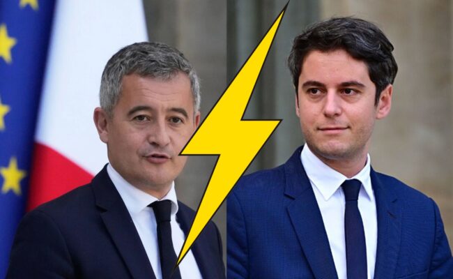 "Ça ne grandit pas" : Darmanin tacle violemment Gabriel Attal et défend Emmanuel Macron
