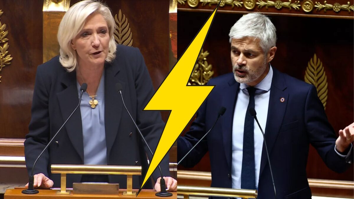 « Wauquiez s’est dissous dans le socialisme » : la charge violente de Marine Le Pen