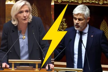 « Wauquiez s’est dissous dans le socialisme » : la charge violente de Marine Le Pen