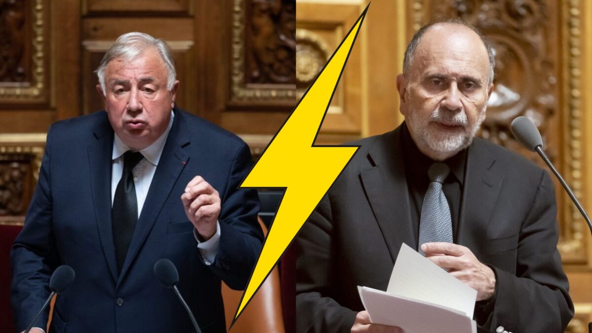 « Vous concluez ! » : hurle Gérard Larcher à Guy Benarrochce après une question provocatrice sur Sarkozy