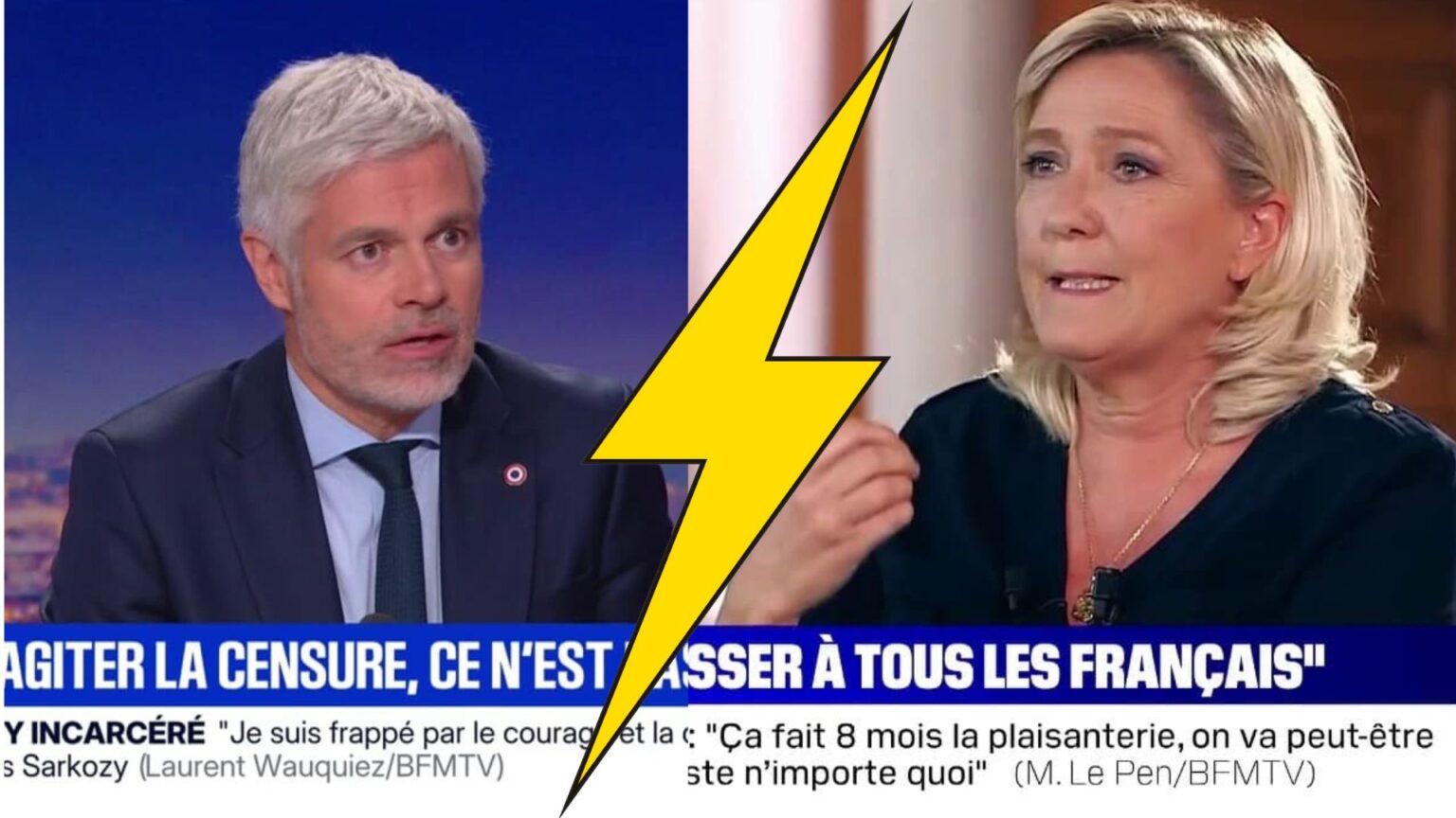 « Marine Le Pen n’a rien d’une femme de droite » affirme Laurent Wauquiez