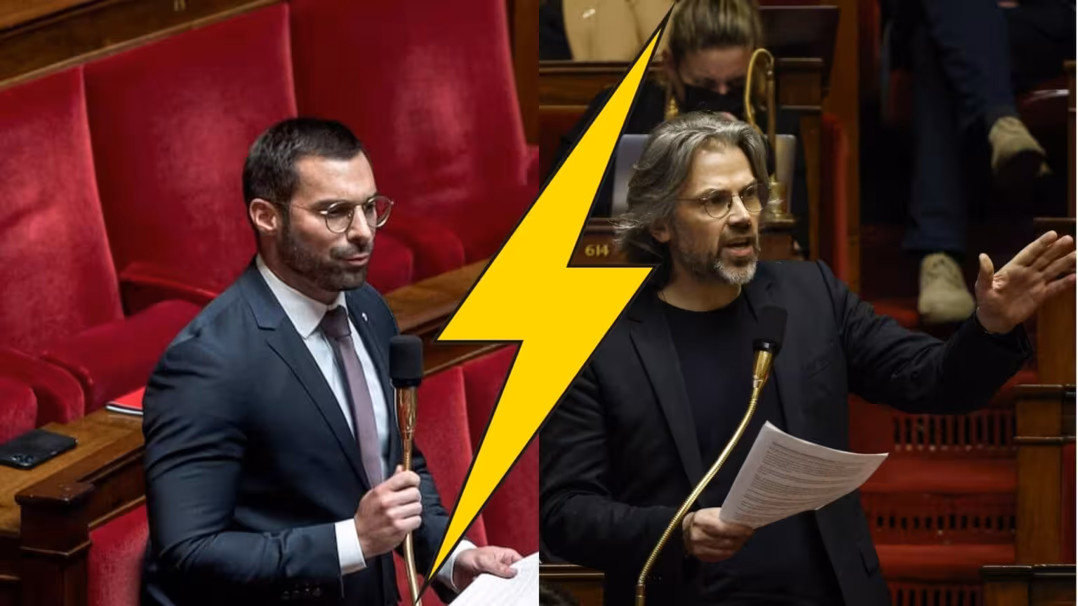 "Le copain du Hamas" : Julien Odoul renvoie Aymeric Caron à ses compromissions