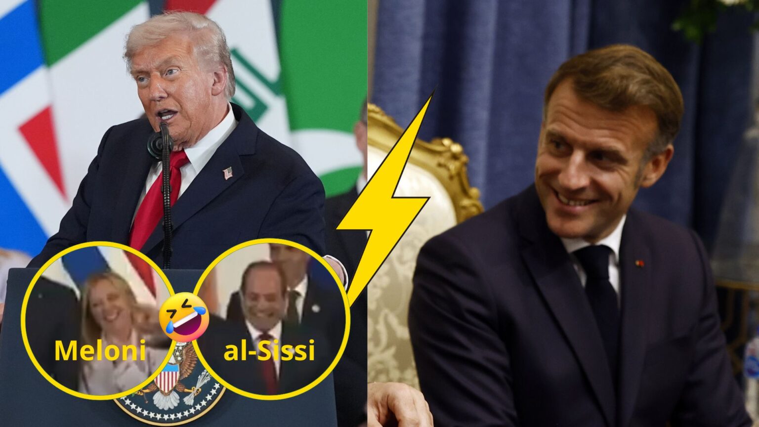 "Tu es discret aujourd’hui ?!" : Quand Trump se moque de Macron sous les rires des dirigeants du monde