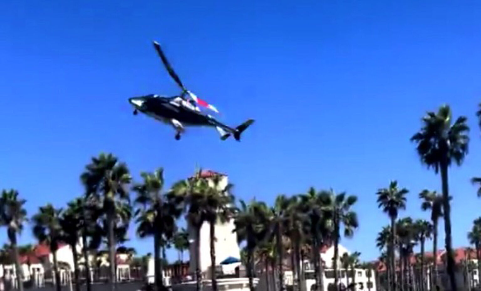 VIDÉO - Crash impressionnant d'un hélicoptère près de Los Angeles. (DR)