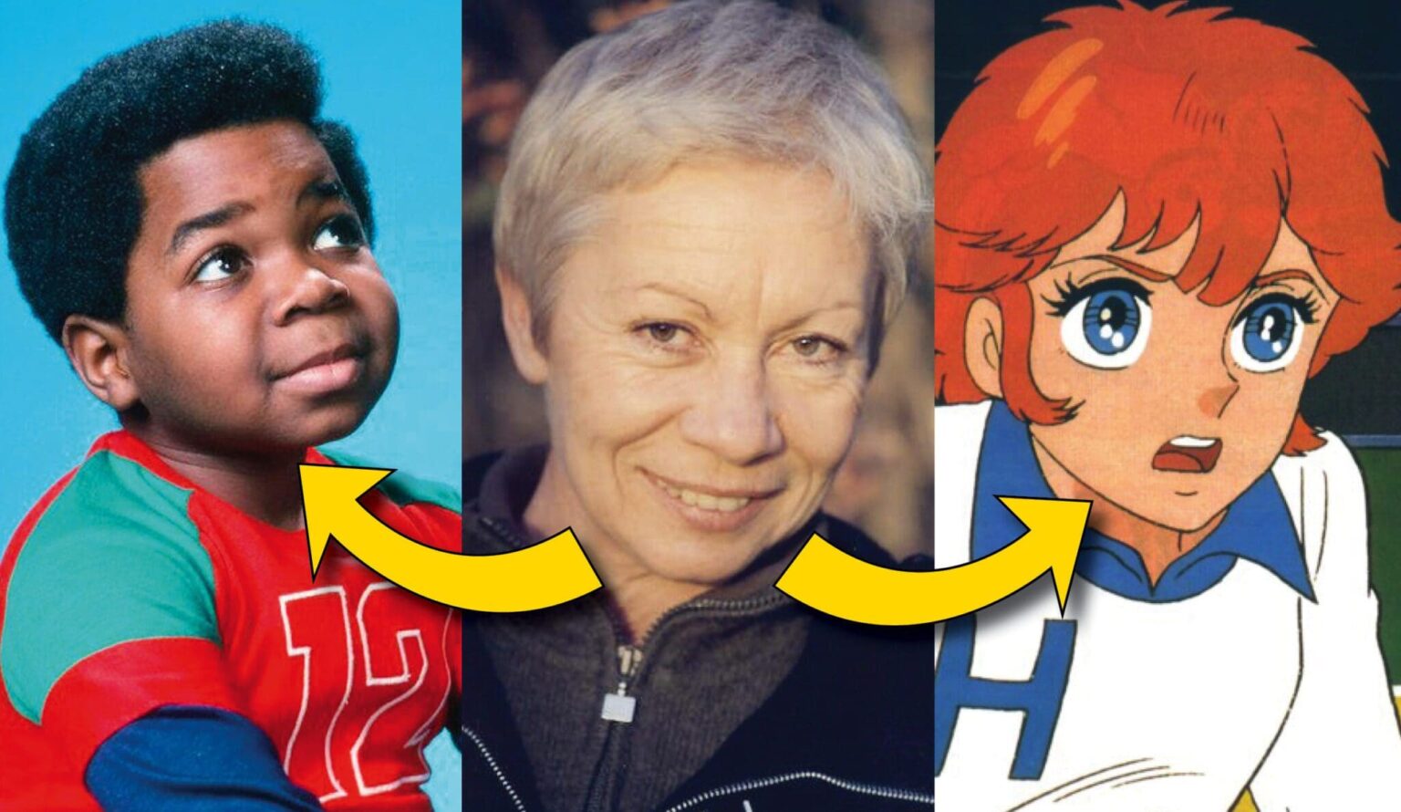 Décès de Jackie Berger, voix française de Jeanne (Jeanne et Serge) et Arnold (Arnold et Willy). (DR)