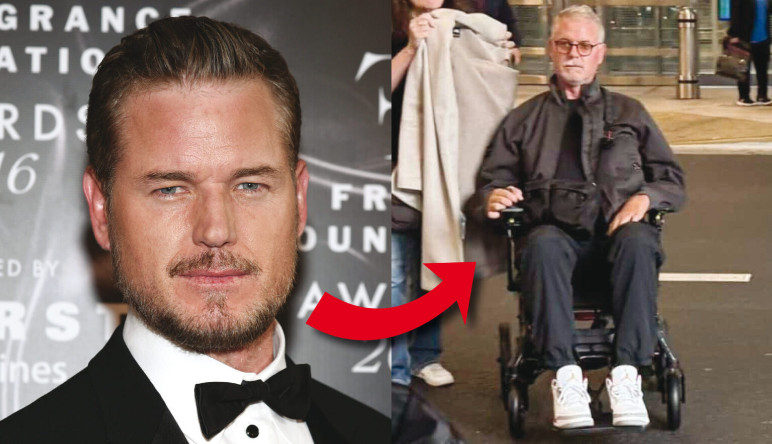 Inquiétude sur l'état d'Eric Dane : atteint de la maladie de Charcot, l'acteur perd l'usage de ses jambes et de la parole. (AP, DR)