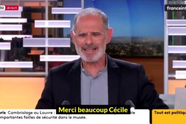 VIDÉO - "T'as été antisémite !", "Bah oui, moi je peux!" Séquence lunaire hier soir sur franceinfo entre Nathalie Saint-Cricq et Gilles Bornstein