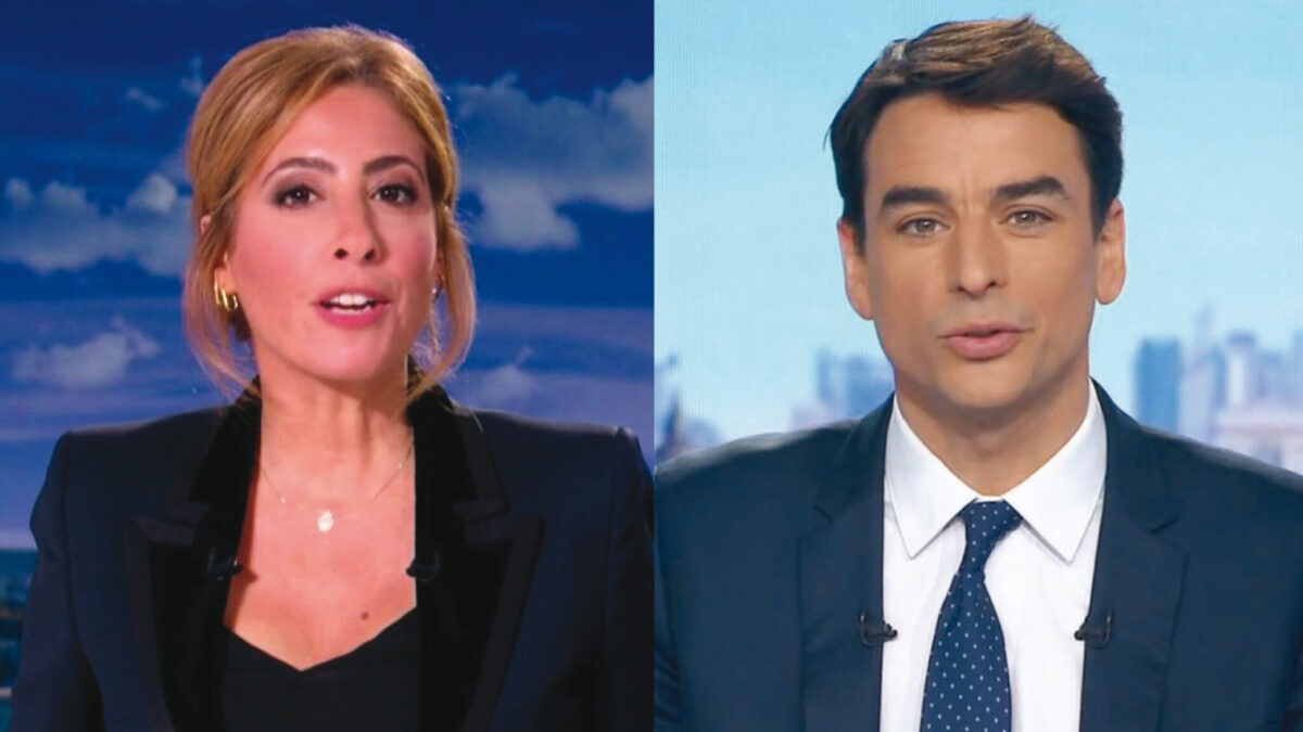 Découvrez le mail interne envoyé aux équipes de France Télévisions après que Léa Salamé et Julian Bugier ont confondu Samuel Paty et Dominique Bernard. (France Télévisions)