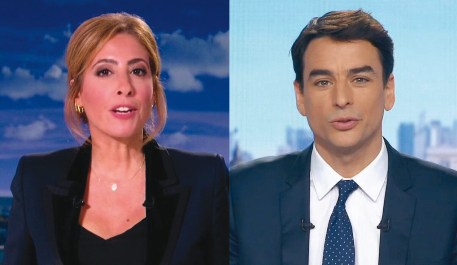Découvrez le mail interne envoyé aux équipes de France Télévisions après que Léa Salamé et Julian Bugier ont confondu Samuel Paty et Dominique Bernard. (France Télévisions)