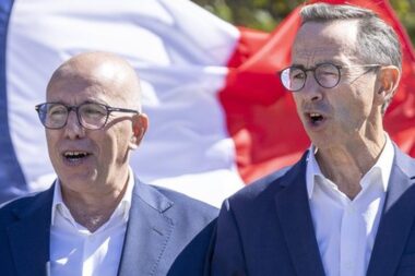 Éric Ciotti tend la main à Bruno Retailleau pour une alliance des droites