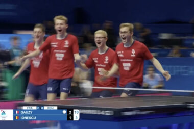 Les Bleus sur le toit de l’Europe : la France championne d’Europe de tennis de table par équipe