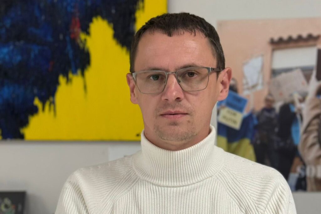 Oleg Mazur nouveau président l’Association Franco-Ukrainienne Côte d’Azur (AFUCA). Son défi culturel et humanitaire pour l’Ukraine. (DR)