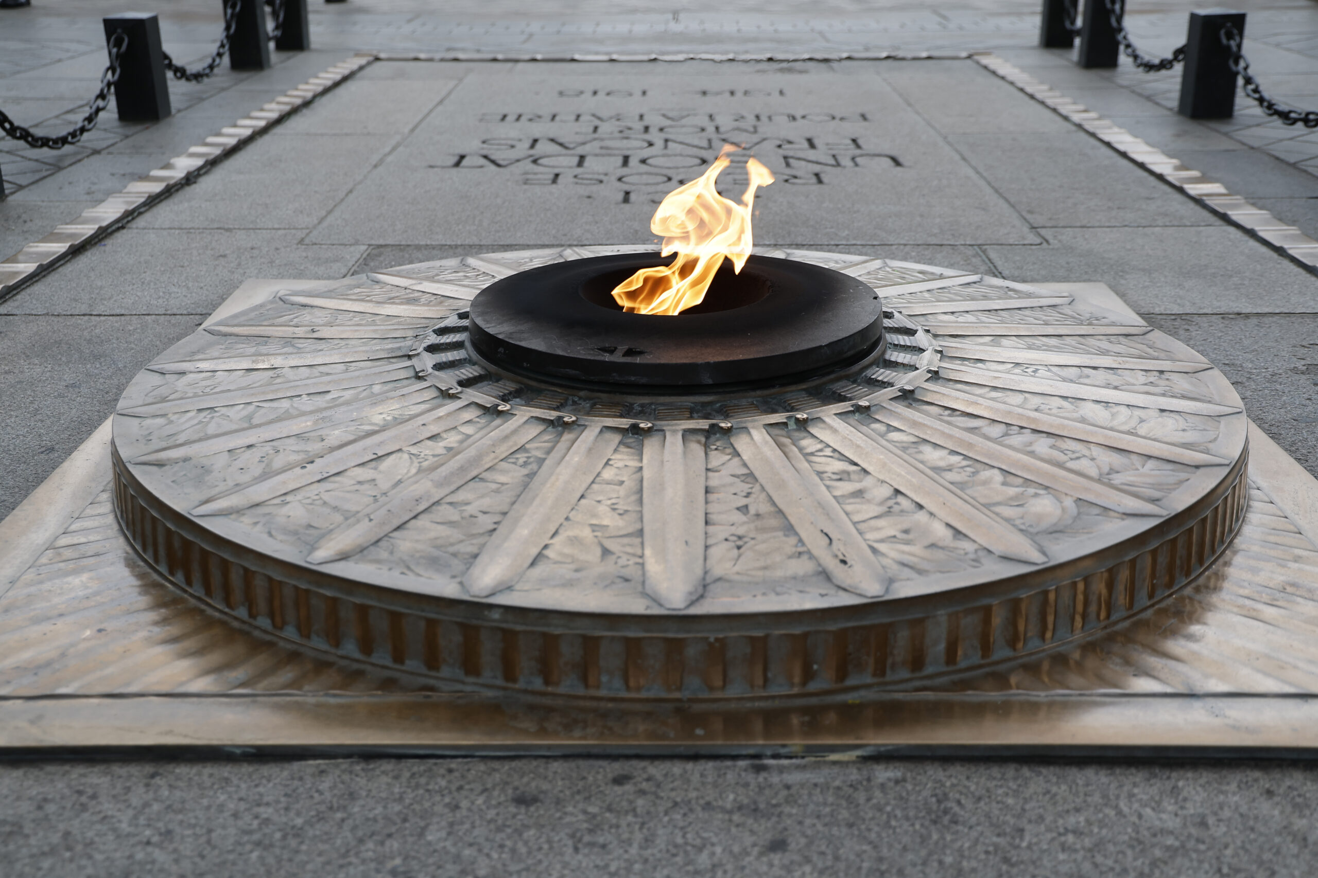 The Tomb Of The Unknown Soldier During Commemorations Marking The 106Th Anniversary Of The November 11, 1918, Armistice, Ending World War I, At The Arc De Triomphe In Paris, Monday, Nov. 11, 2024. ( Ludovic Marin, Pool Via Ap) Ludovic Marin, Pool Via Ap