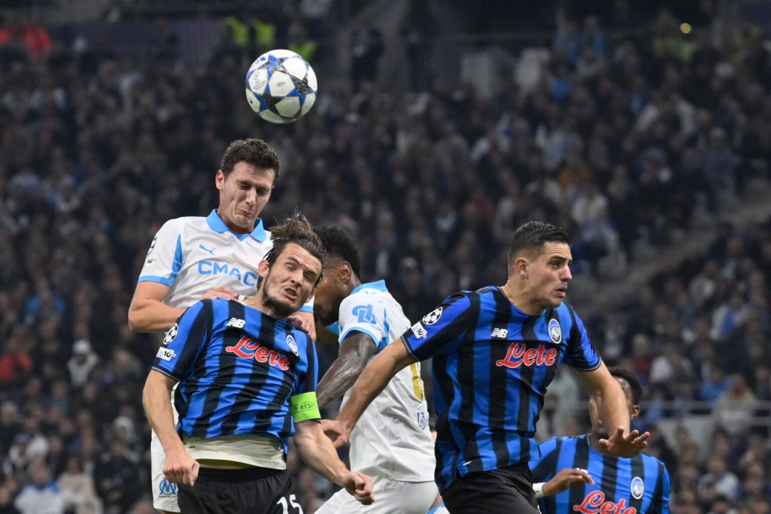Ligue des champions : l’OM s’incline dans les dernières secondes face à l’Atalanta Bergame. Troisième défaite en quatre matches pour Marseille. (DR)