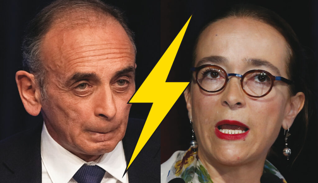 Éric Zemmour et Reconquête saisissent l’Arcom après la diffusion d’un graphique erroné sur Franceinfo TV. (AP, DR)