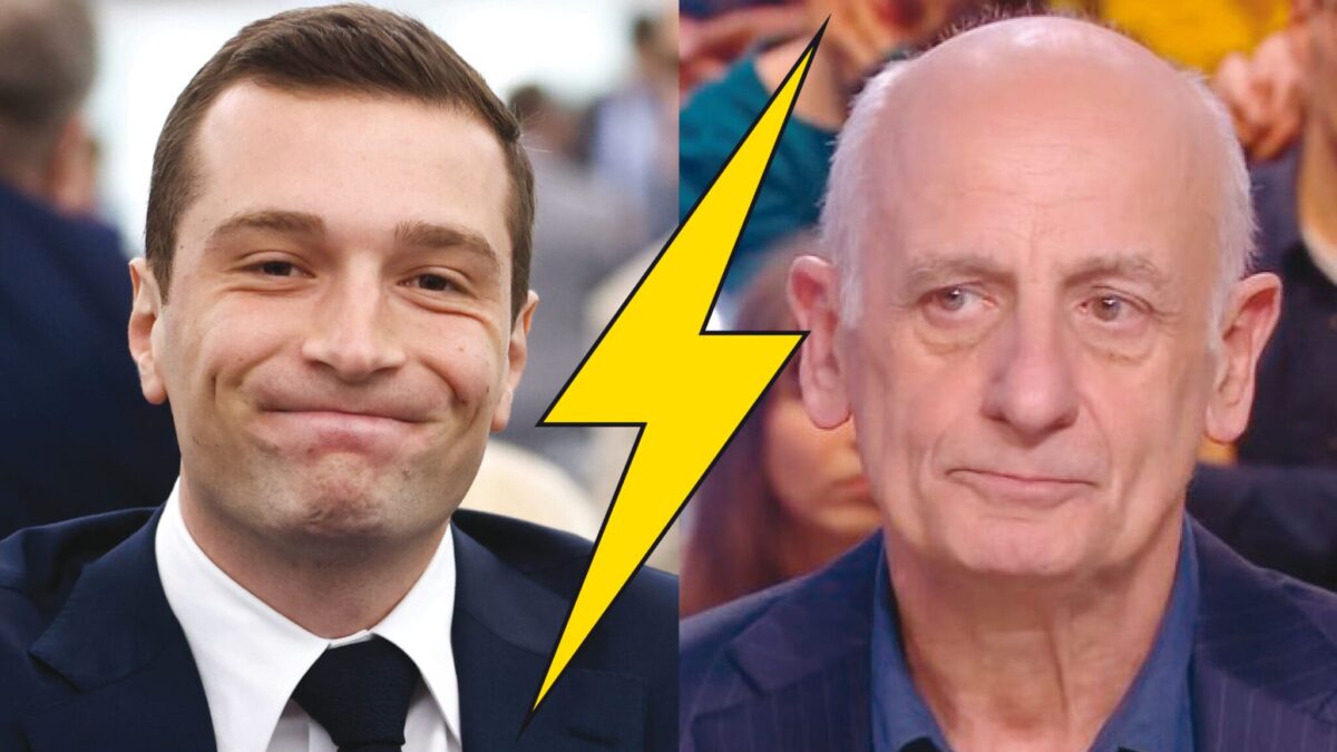 Jordan Bardella clashe Jean-Michel Aphatie: «Il a vendu moins de 2.000 livres. Il semble avoir un ressentiment contre ceux qui ont davantage de succès.» (AP,DR)