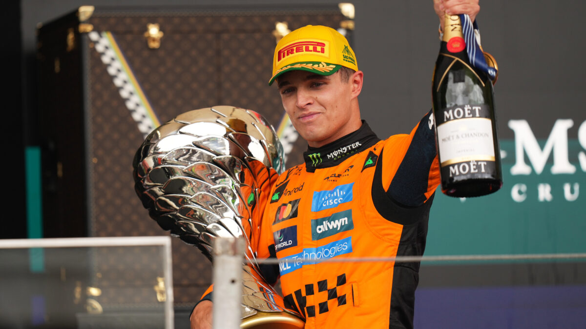 Formule 1 - Lando Norris s’impose à Interlagos et creuse l’écart au championnat. (AP)