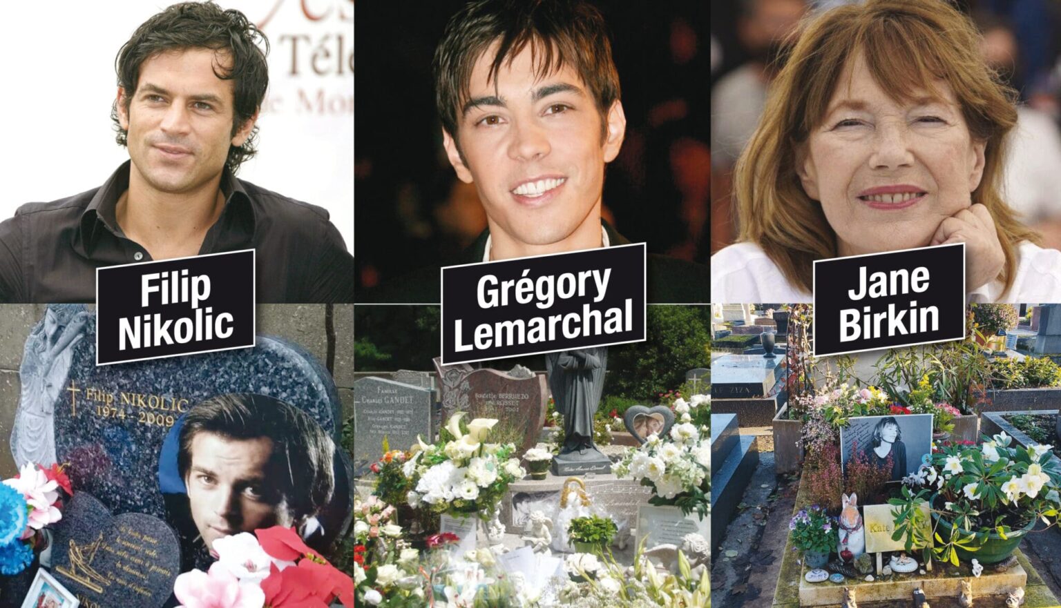 SPÉCIAL TOUSSAINT - Tombes de stars, où sont enterrées vos célébrités préférées ? Épisode 2: les chanteurs (suite). (DR)