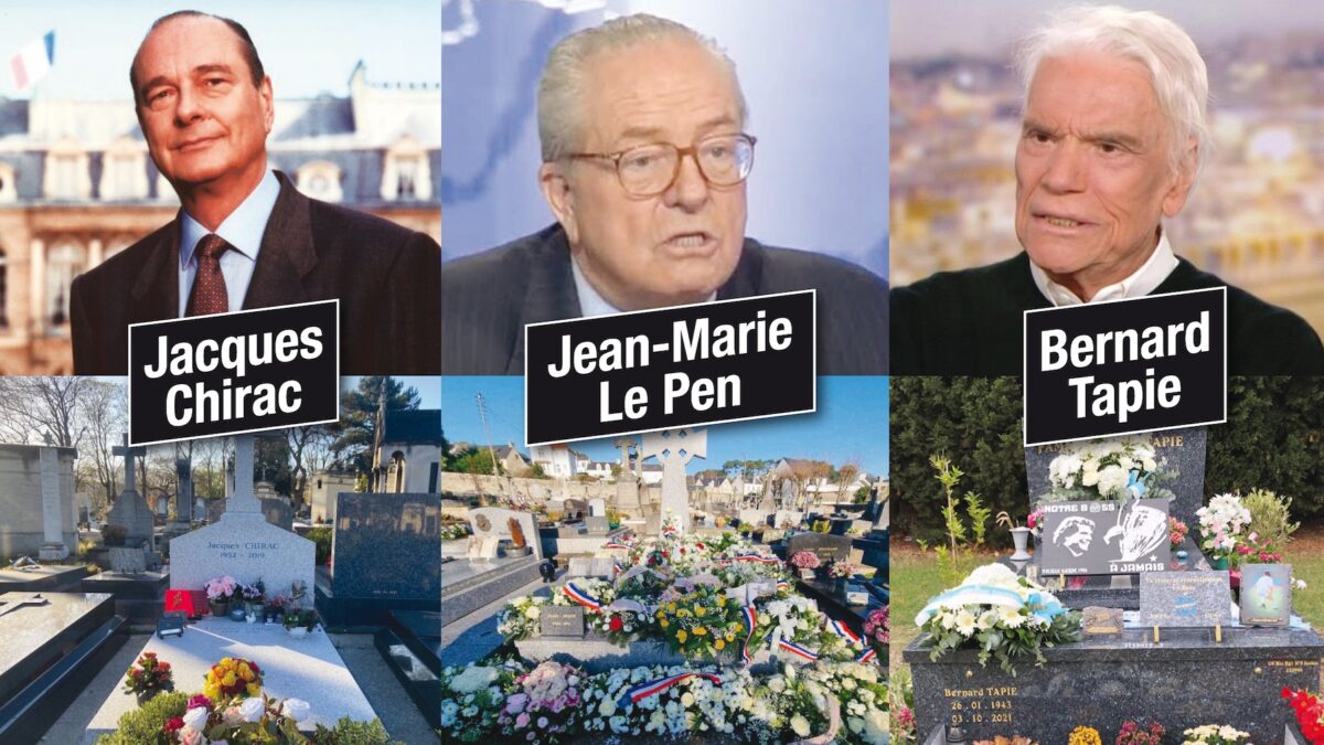 SPÉCIAL TOUSSAINT - Tombes de stars, où sont enterrées vos célébrités préférées ? Épisode 8: les politiques. (DR)