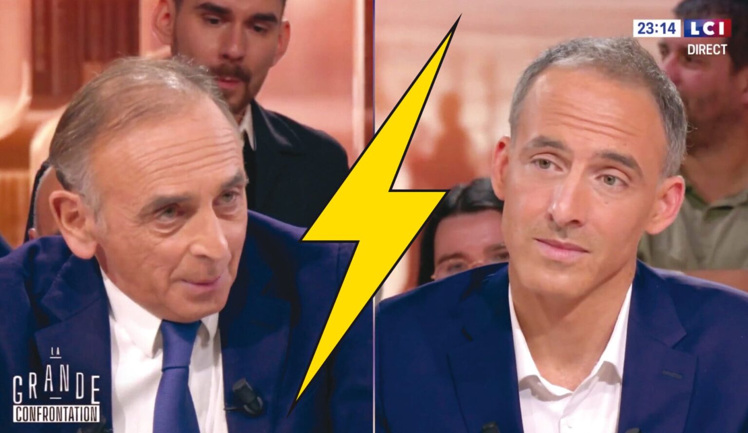 VIDÉO - Énorme Clash entre Éric Zemmour et Raphaël Glucksmann: "En Hongrie, il n'y a pas de petite Lola qui se fait découper par une Algérienne." (LCI)