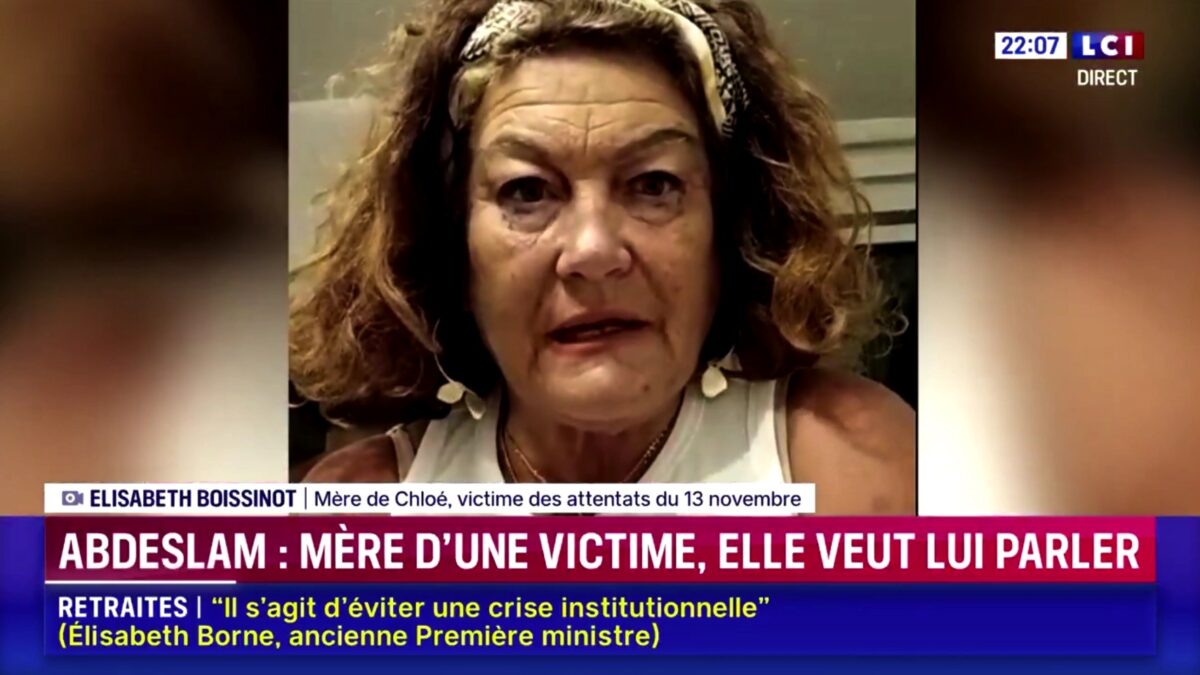 VIDÉO - Attentats du 13 novembre : la mère d’une victime veut rencontrer Salah Abdeslam pour affronter le regard du terroriste, pas pour lui pardonner. (LCI)
