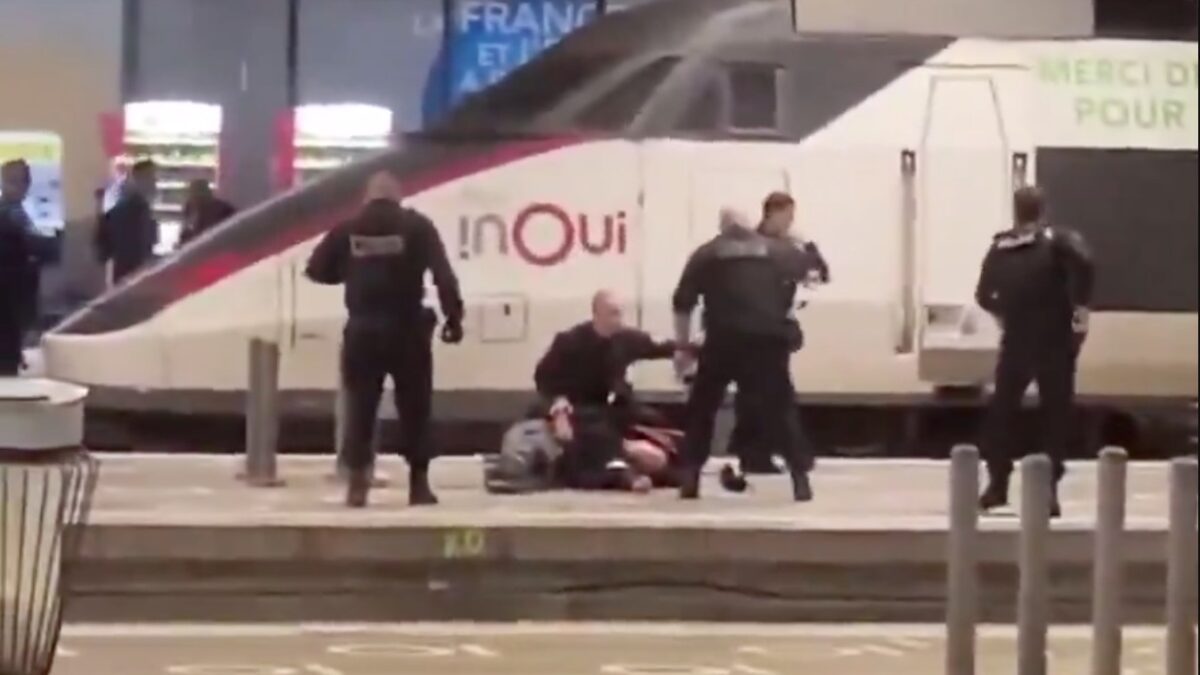 Gare Montparnasse : un homme armé d'un couteau neutralisé par la police. (DR)