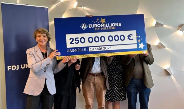 Insolite - Les 5 amis seniors ans qui ont remporté 250 M€ à l’EuroMillions jouaient ensemble pour la première fois