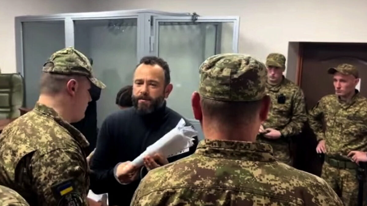 VIDÉO - Volodymyr Zelensky accusé de corruption par l'ex-député ukrainien et prisonnier politique Oleksandr Dubinsky. (DR)