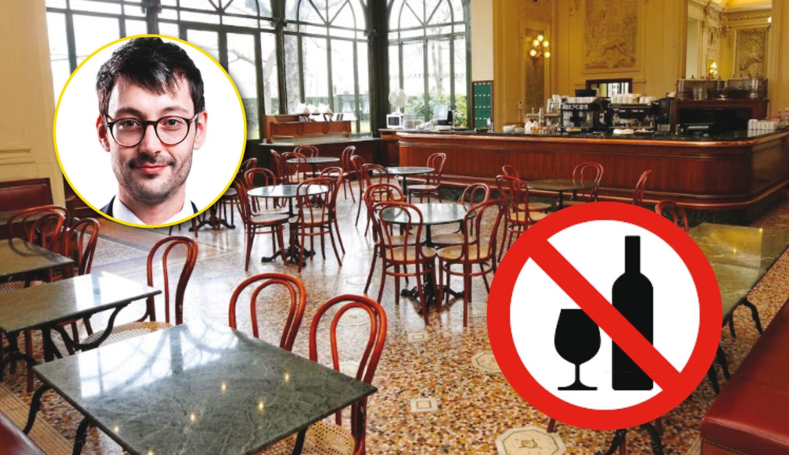 Le député écologiste Emmanuel Duplessy veut bannir l’alcool à la buvette de l’Assemblée nationale. (DR)