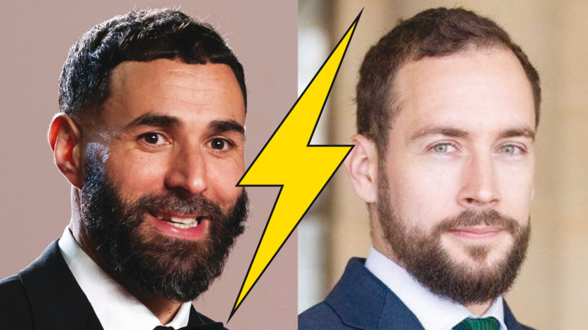 Gros clash entre Karim Benzema et Damieu Rieu. (AP,DR)