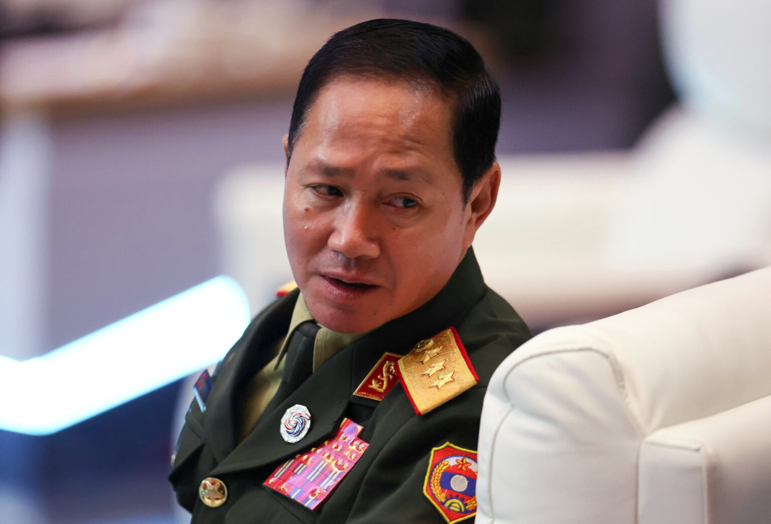 Washington appelle l’ASEAN à résister à la Chine dans la mer de Chine méridionale(Hasnoor Hussainl/Pool Photo via AP)