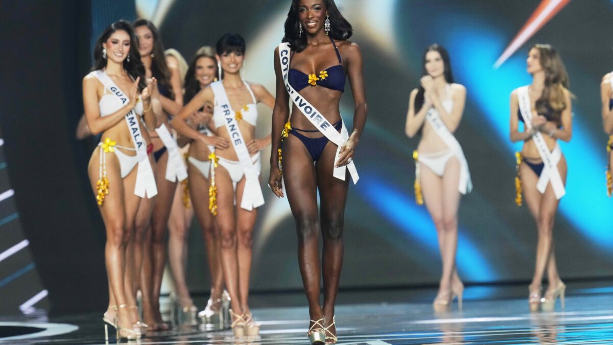 Miss Côte d’Ivoire se désolidarise de Miss Univers et soutient Omar Harfouch, qui a dénoncé un concours truqué. (AP)