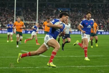 Rugby - Le XV de France s'offre l'Australie (48-33) et termine sa tournée d’automne en beauté