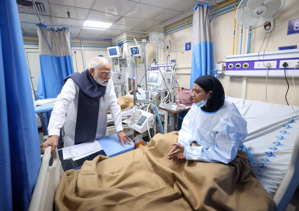 Attentat à la voiture piégée à Delhi - l’Inde enquête sur un possible lien avec des arrestations au Cachemire (AP)