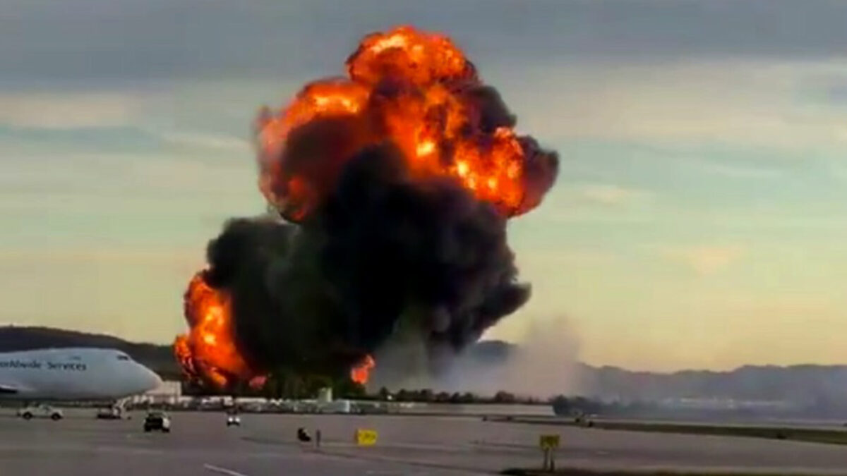 VIDÉO CHOC - Crash d’un avion-cargo UPS vers Hawaï: au moins sept morts. (DR)