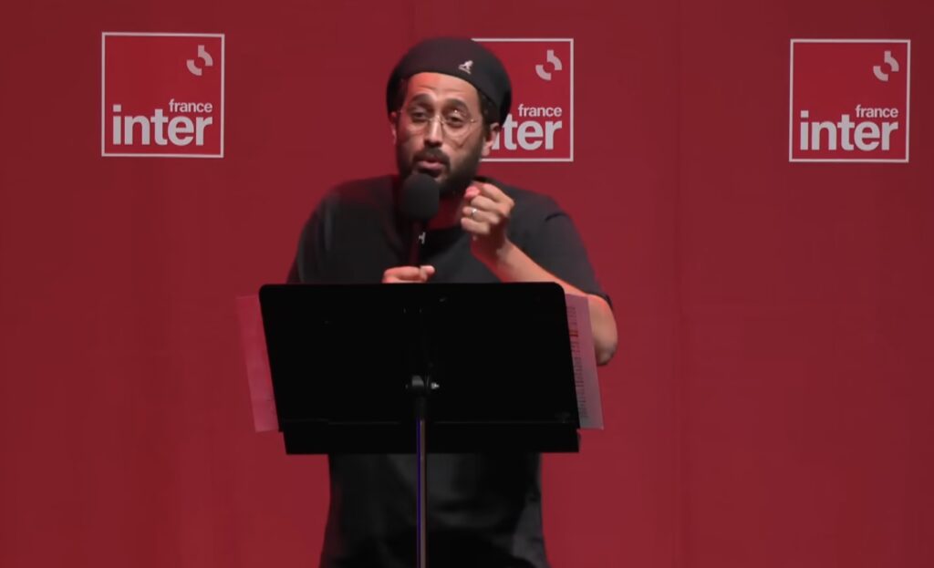 L'humouriste Djamil le Shlag revendique une discrimination assumée contre "les blancs"