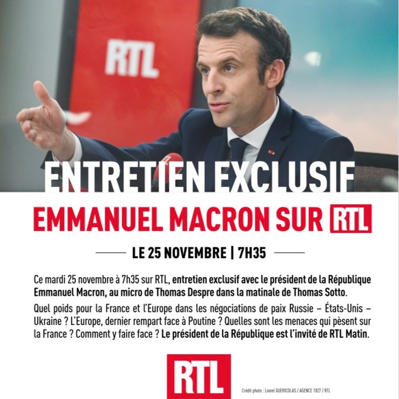 Emmanuel Macron Sera Demain Matin Sur Rtl À 7H35 Pour Parler De La Situation En Ukraine Emmanuel Macron Sera Demain Matin Sur Rtl À 7H35 Pour Parler De La Situation En Ukraine