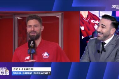 VIDÉO - Olivier Giroud vanne Adil Rami en direct sur "sa coupe à l'eau chaude"