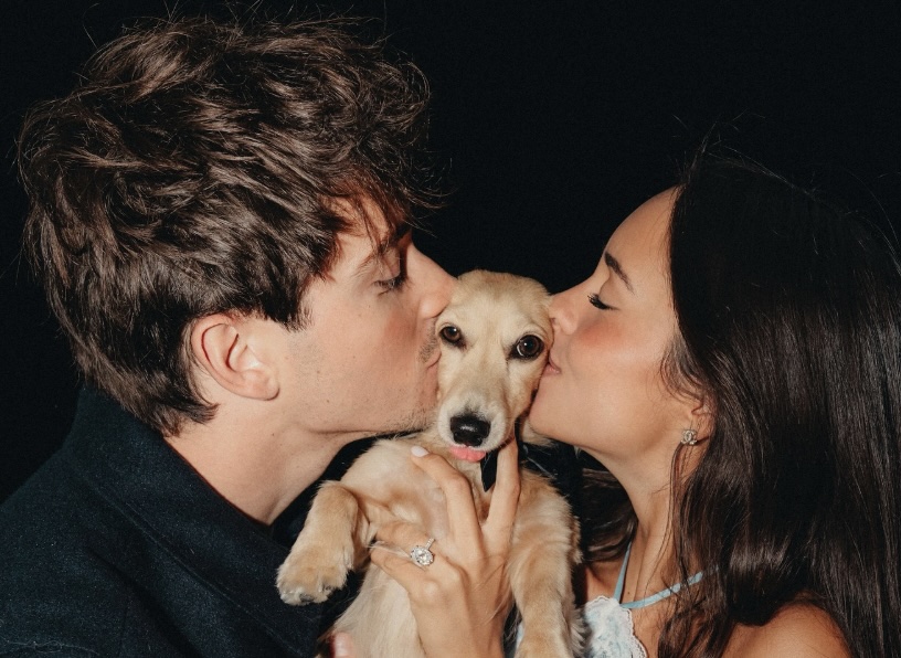 Charles Leclerc a dit « oui » : le pilote Ferrari s'est fiancé à sa compagne Alexandra Saint Mleux