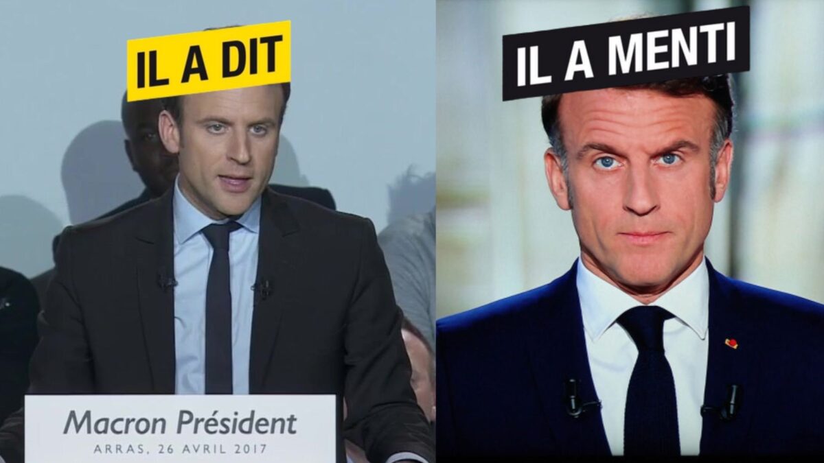 Il a dit, il a menti - Macron voulait la paix en 2017… il prépare vos enfants à la guerre en 2025