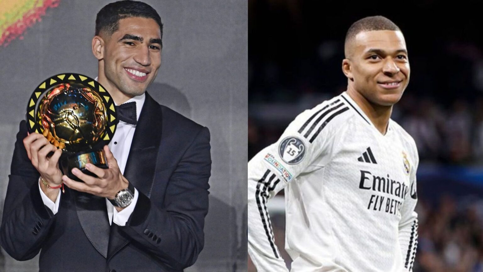 Mbappé craque pour Hakimi : le message d'amour qui en dit long après le Ballon d'Or Africain