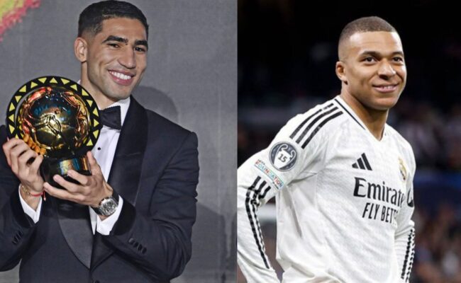 Mbappé craque pour Hakimi : le message d'amour qui en dit long après le Ballon d'Or Africain