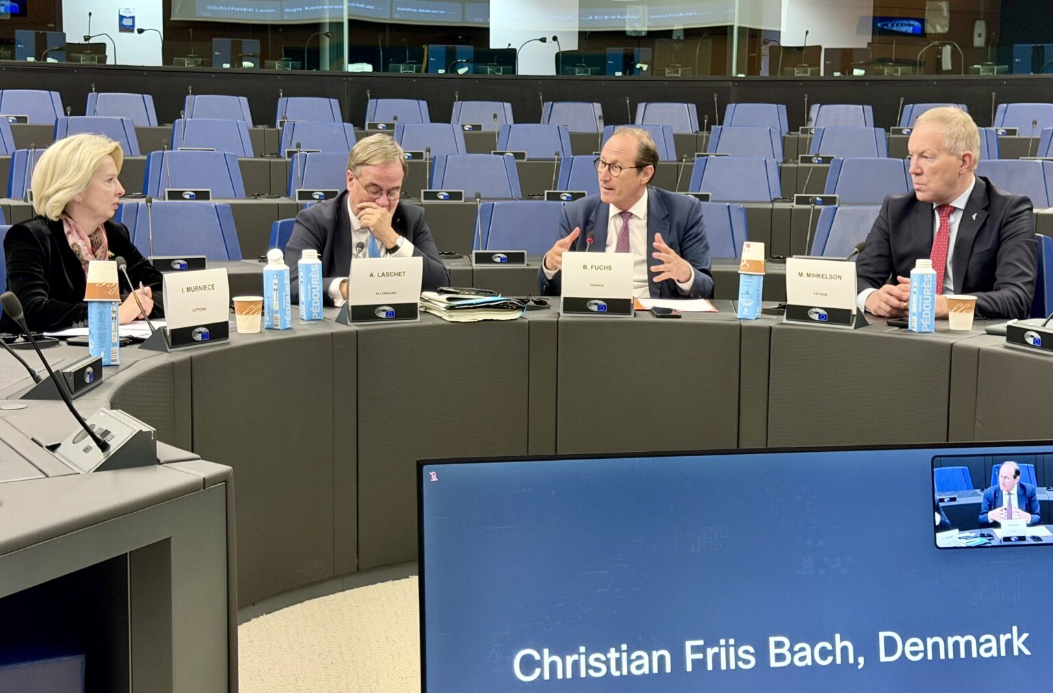 Bruno Fuchs ouvre une nouvelle ère de diplomatie parlementaire européenne à Strasbourg