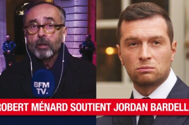 Robert Ménard: "Jordan Bardella a toute ma sympathie. Je suis sidéré par la violence que prend le débat politique."