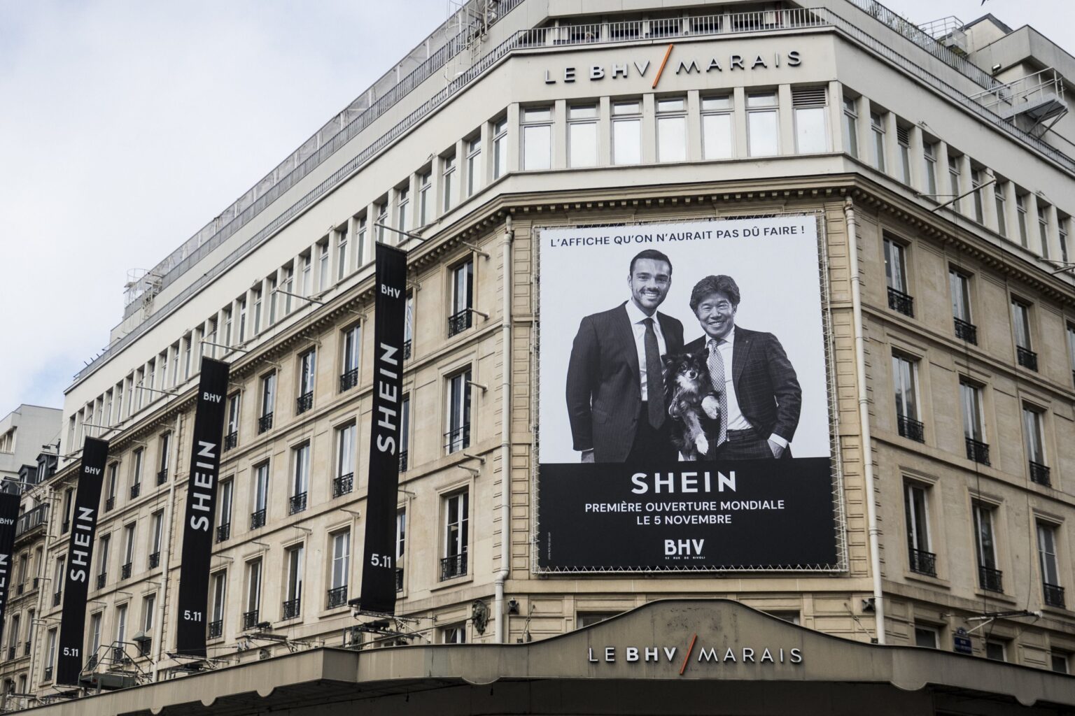 Shein au BHV Marais : un pari qui vire au fiasco 