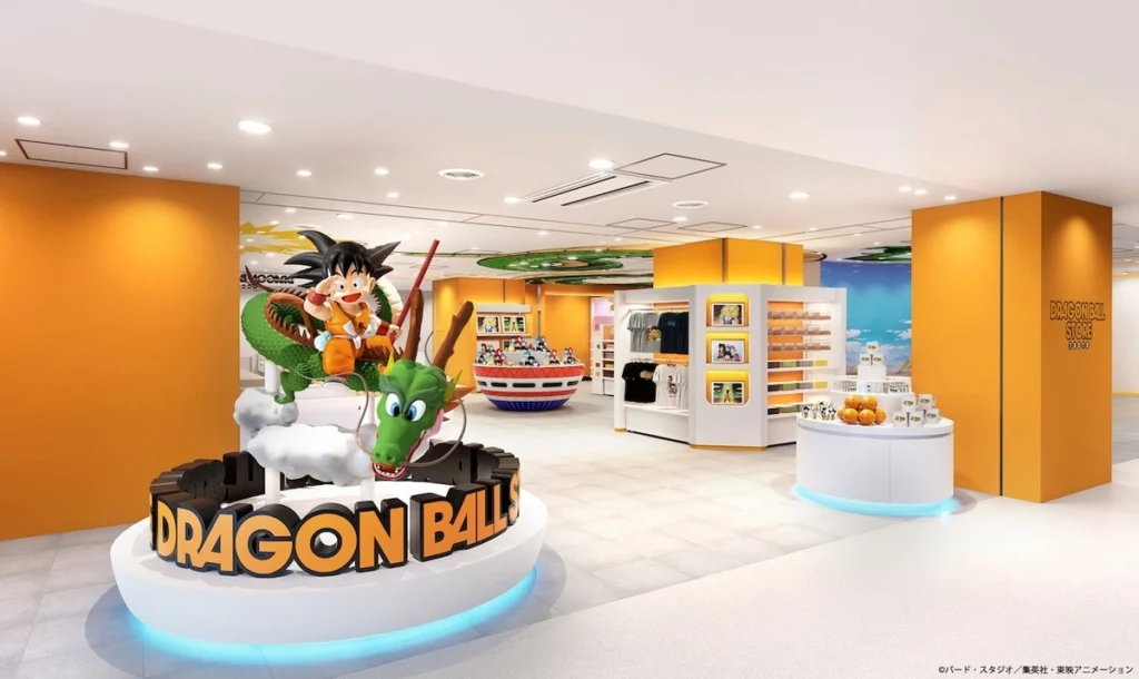 Tokyo inaugure le tout premier magasin mondial consacré à Dragon Ball